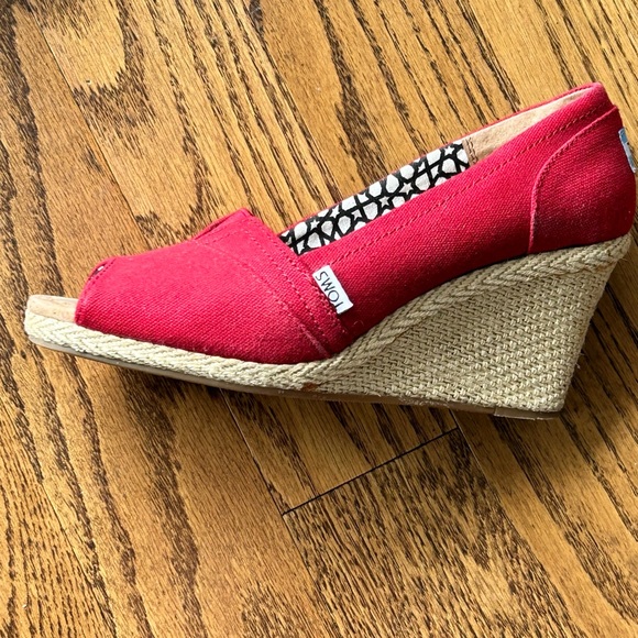 Shoes - TOMS - Red - 10W - Picture 4 of 5